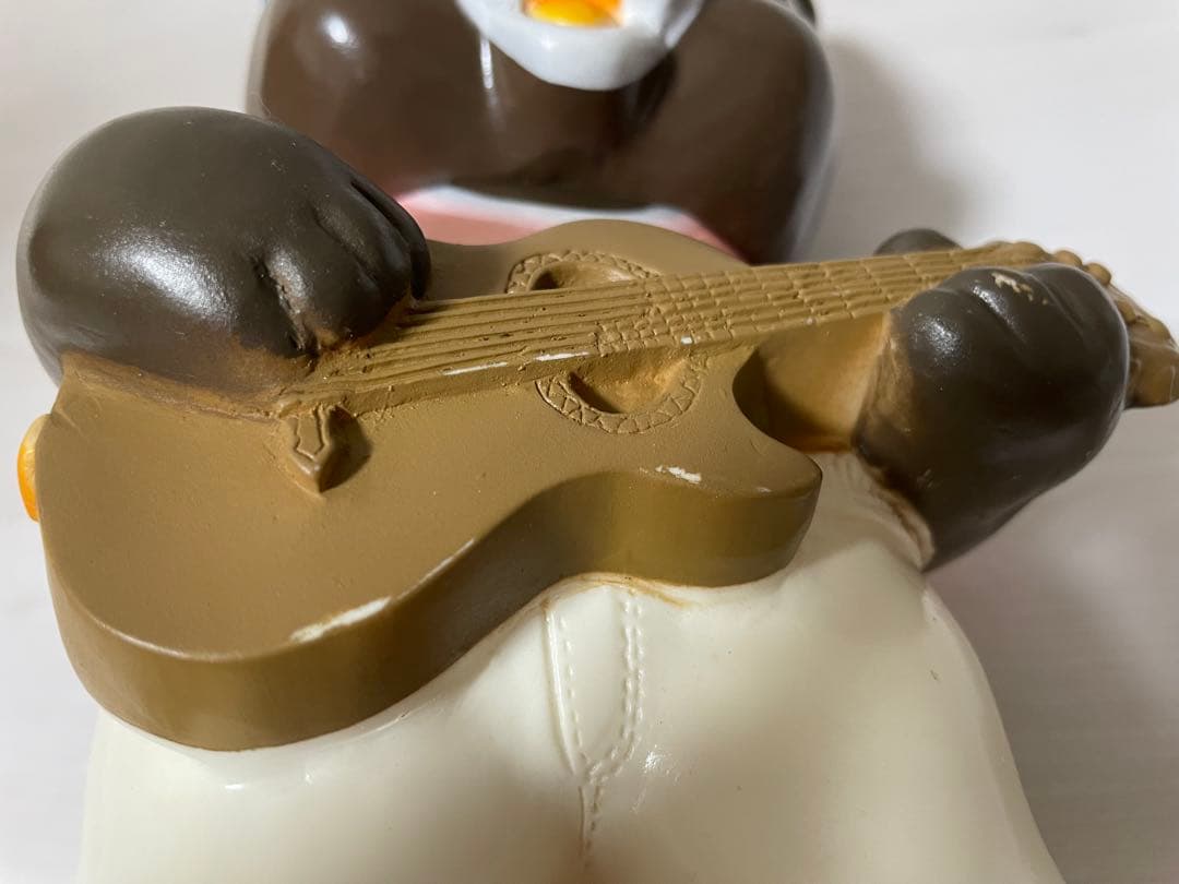 拓殖銀行 貯金箱 たくちゃん ギター カウンターサイズ