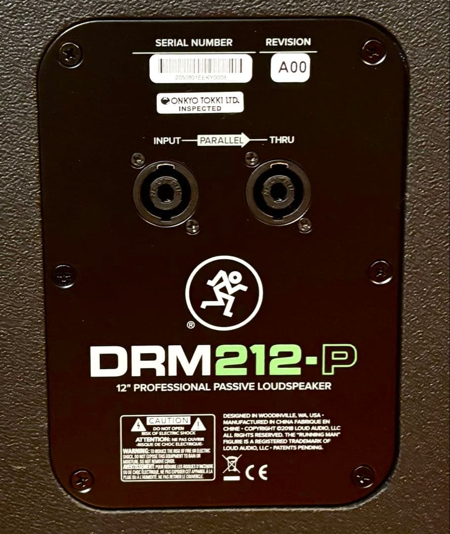 未使用品】MACKIE パッシブスピーカー DRM212-P - メルカリ