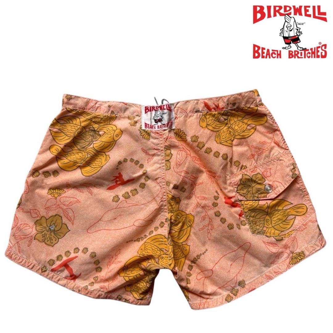美品！70〜80'sUSA製【バードウェル】ボードショーツ　サーフトランクス 美品！70〜80'sUSA製【バードウェル】ボードショーツ サーフトランクス