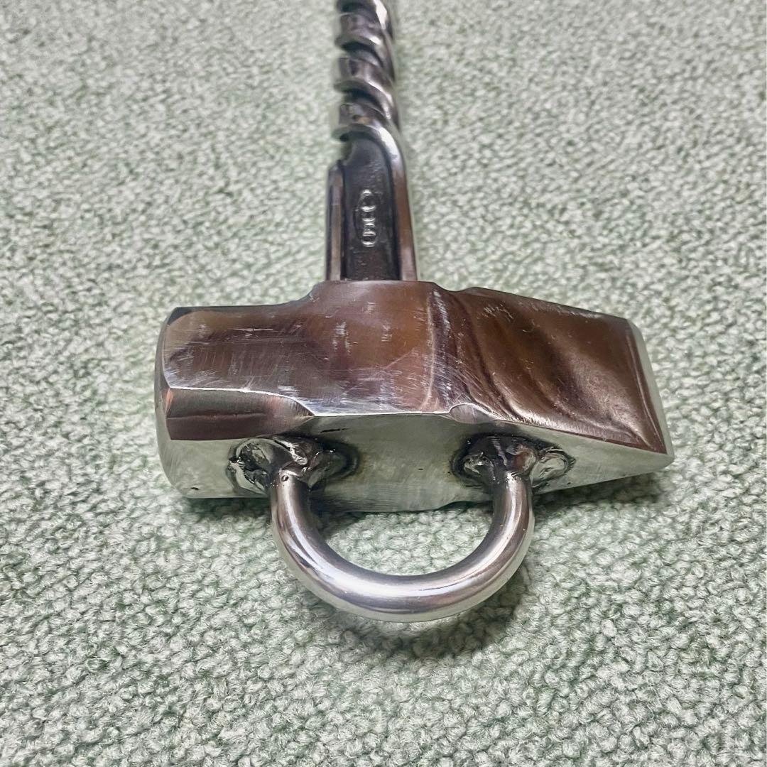 シノハンマー4回ツイスト加工磨き ダブルツイスト加工シノラチェット17