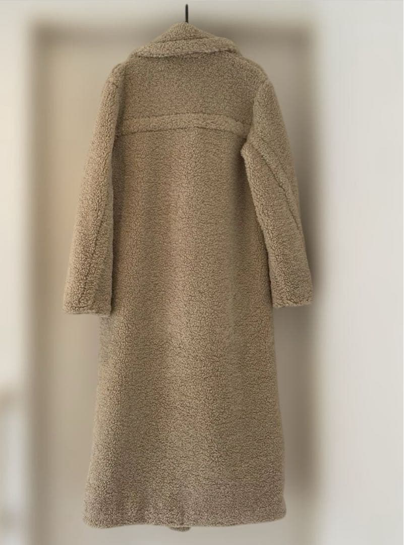 ZARA ザラ エクストラロングフェイクボアコート サイズXS 美品 - メルカリ