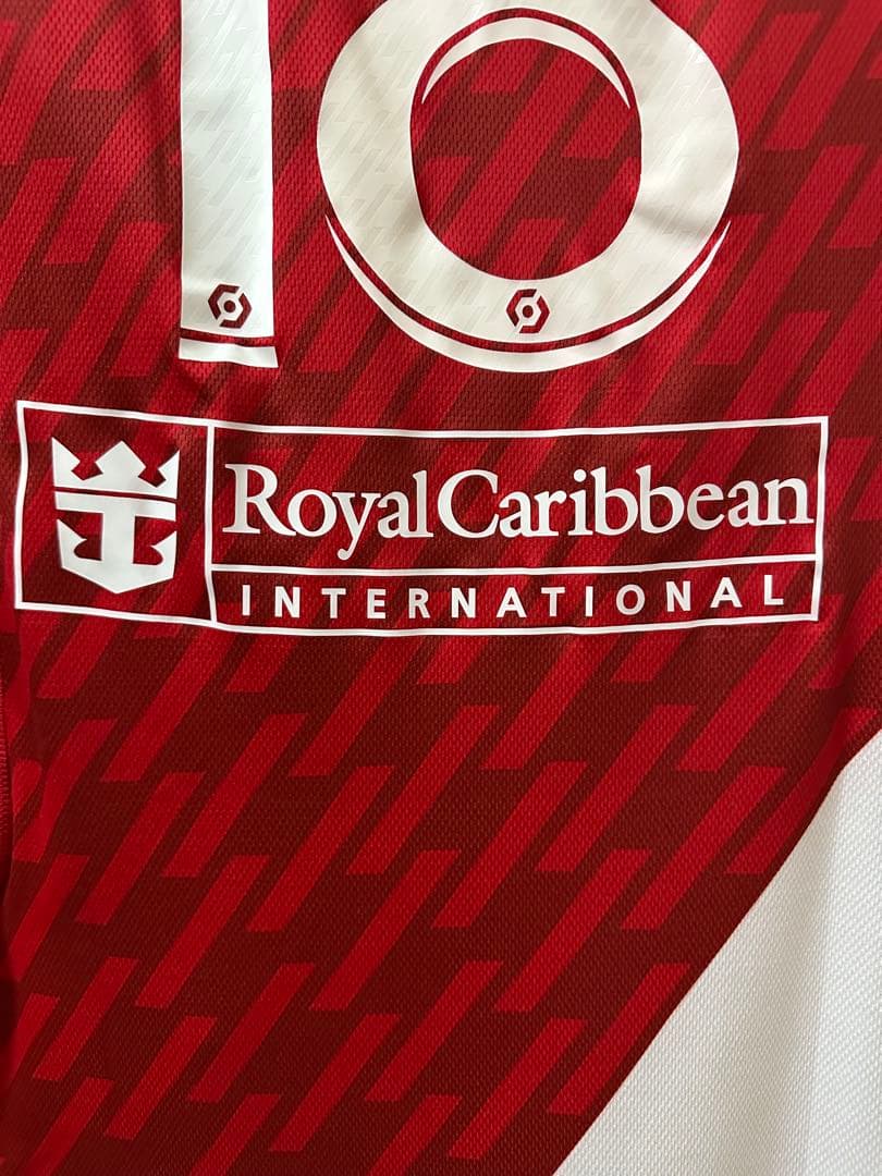 南野拓実 ユニフォーム モナコ オーセンティック リーグアン 23/24（H