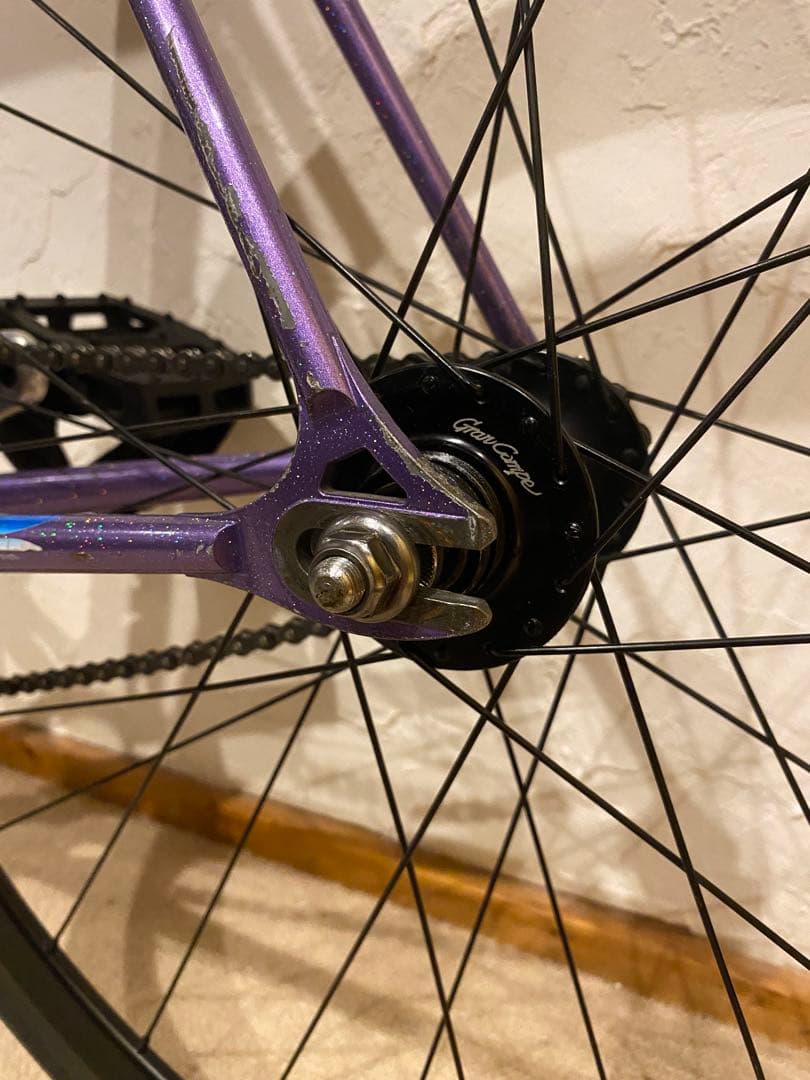 前後ホイール】700c ダイアコンペ ピスト クリンチャー ブルーラグ