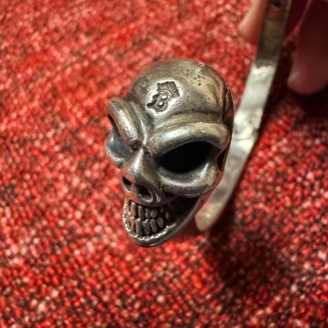 BWL 限定 スカルバングル シルバー925 - メルカリ