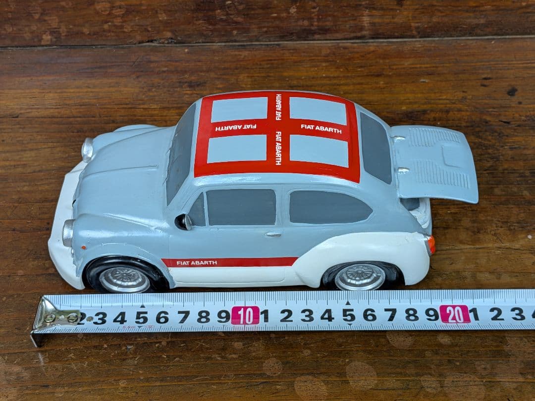 希少★長21cm★陶器製★ FIAT ABARTH 1000 TCR★インテリア