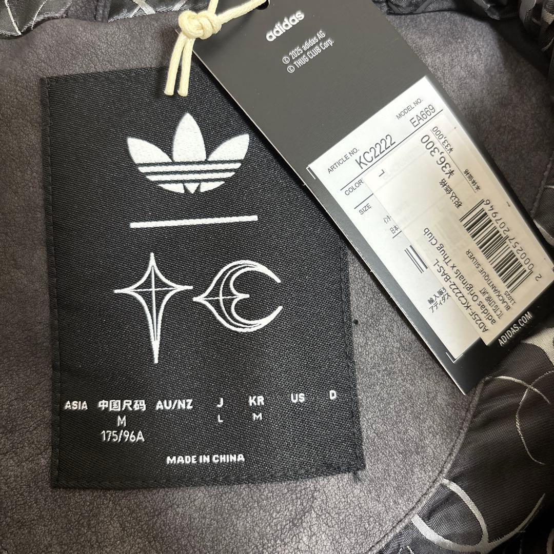 adidas x Thug Club PU Leather Jacket - メルカリ