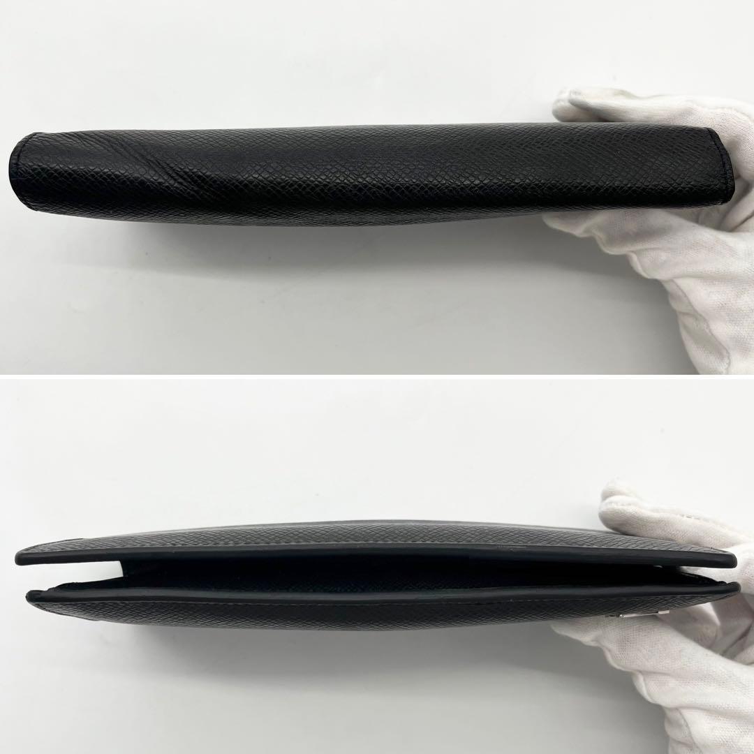 極美品 IC内蔵 ルイヴィトン タイガ シルバーロゴ 新型 ブラザ 長財布