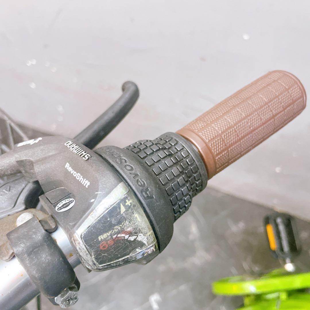 【979】《限定》一般車 シティー車 ELLISE グリーン 27インチ