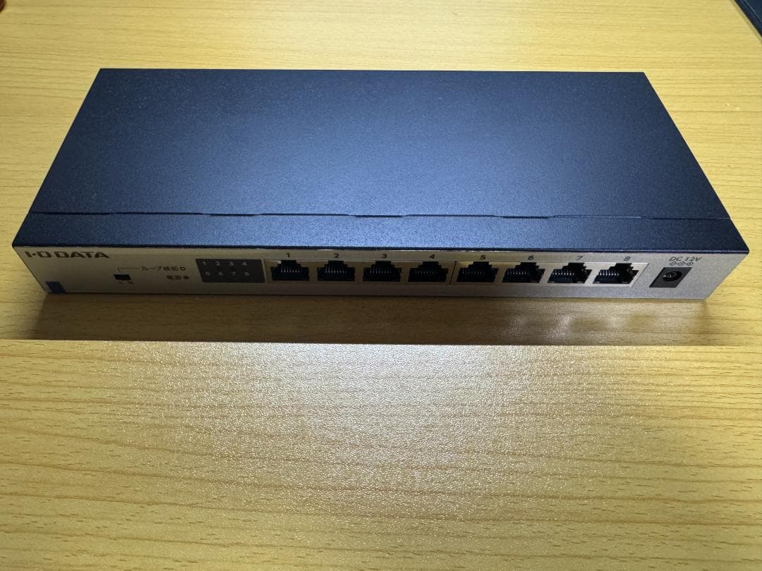 I-O DATA ETG-ESH08 8ポートスイッチングハブ 2.5gbps