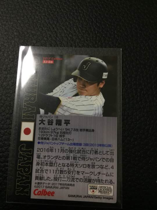 大谷翔平 日本代表