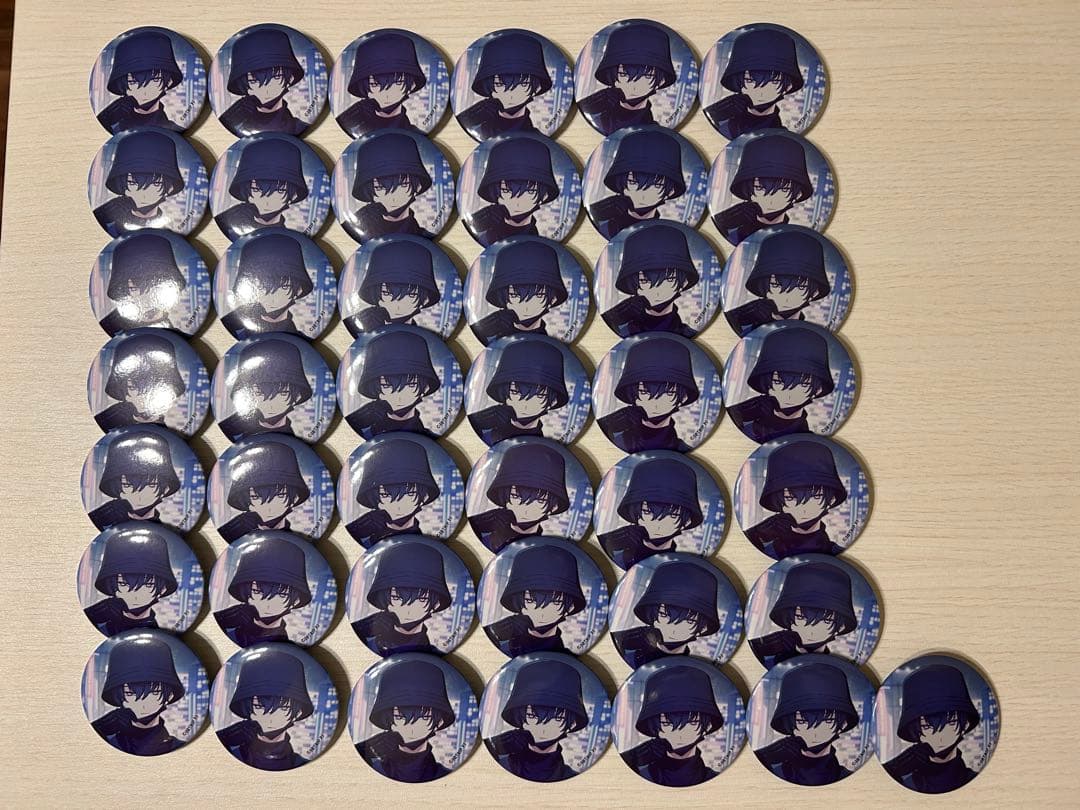 叢雲添 缶バッジ 43個
