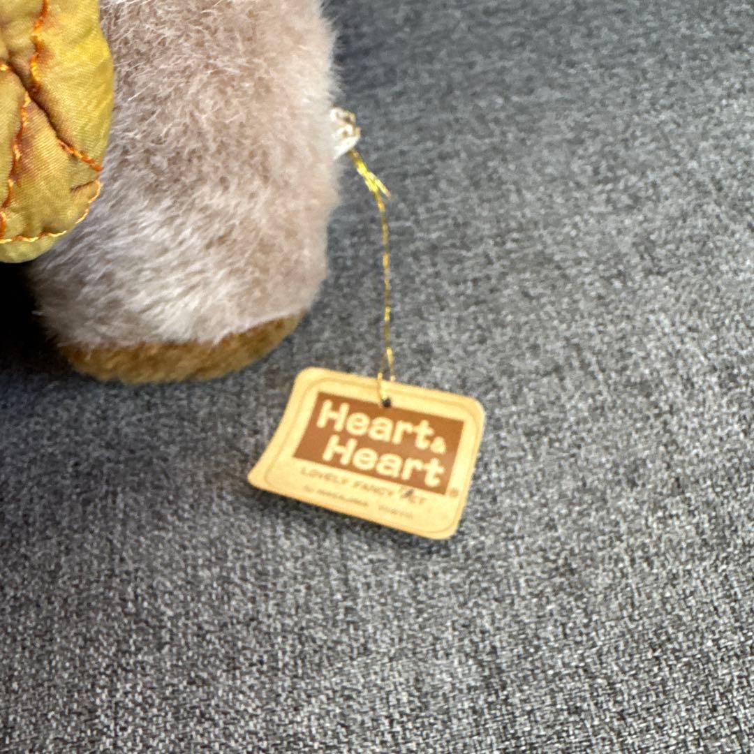 希少　日本製　NAKAJIMA Heart &Heart ロバ　ぬいぐるみ　ろば