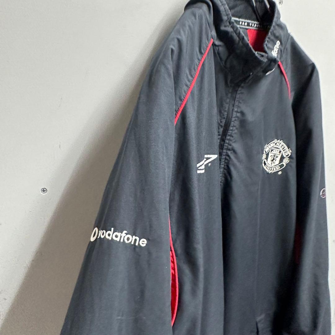 UMBRO 00s マンチェスターユナイテッド ハーフジップ ナイロン