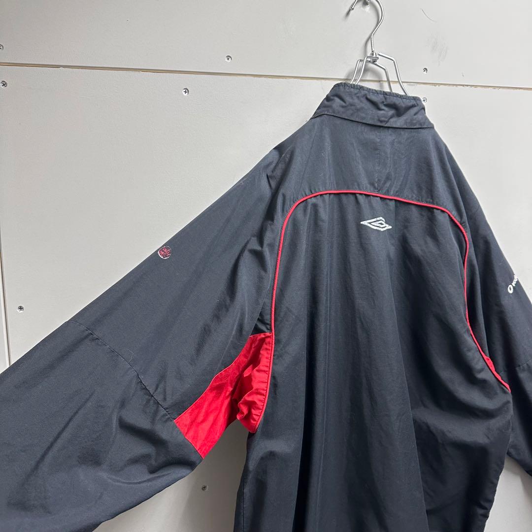 UMBRO 00s マンチェスターユナイテッド ハーフジップ ナイロン