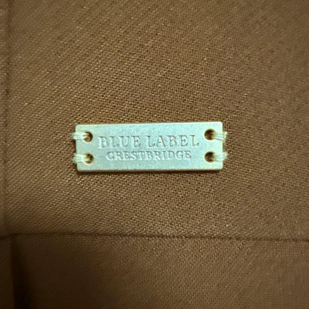 美品 ブルーレーベルクレストブリッジ オールインワン ブラウン