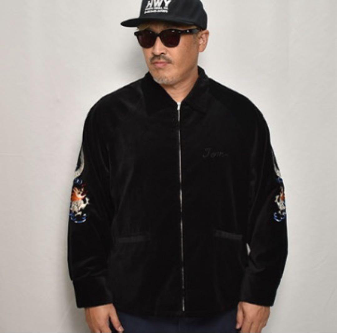 Towncraft×US Velour Souvenir Jacket TOWNCRAFT（タウンクラフト） WAIPER×TOWN CRAFT TL25F002WP 50's