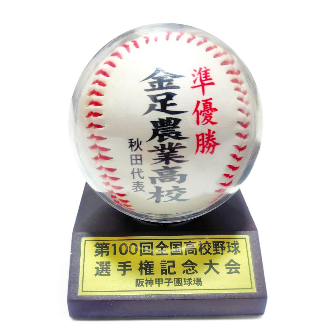 第100回全国高校野球選手権記念大会 記念ボールセット 大阪桐蔭 金足