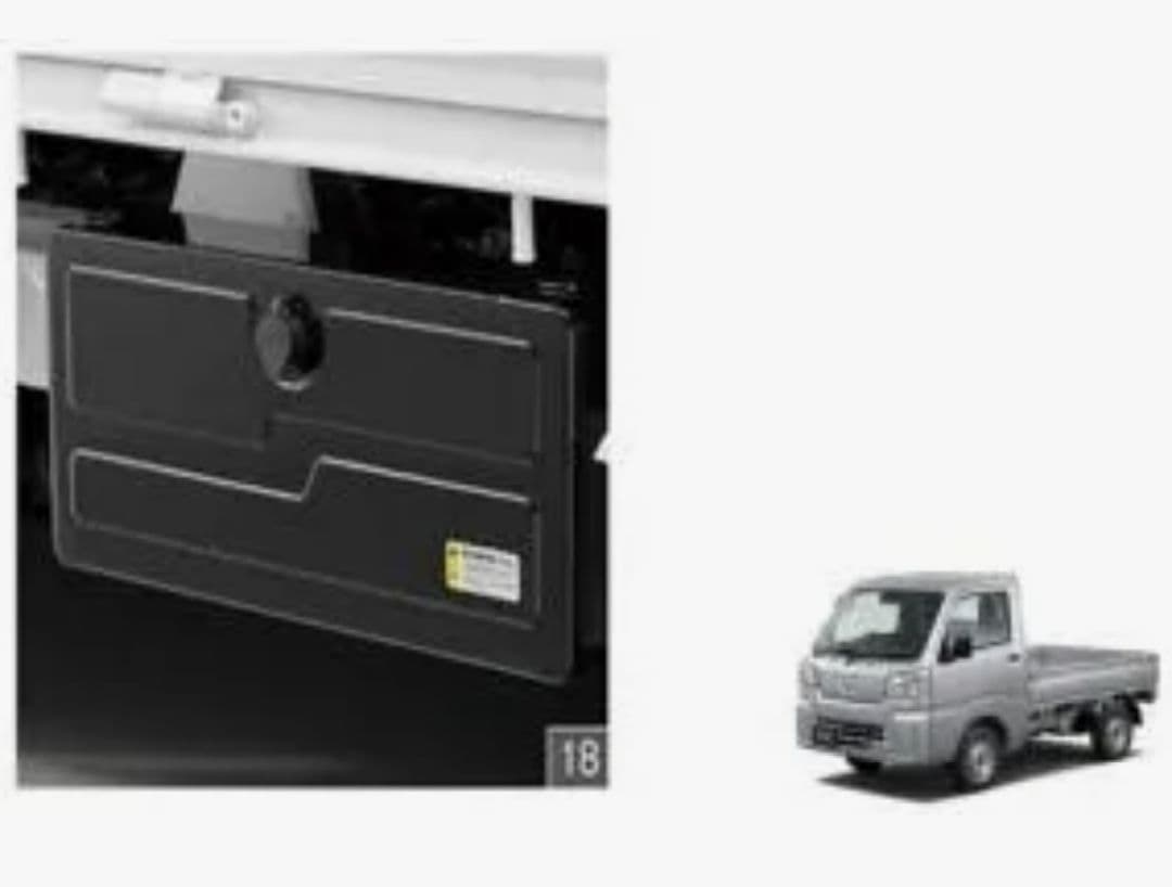 ダイハツ ハイゼットトラック用工具箱 ブラック ツールボックス 純正オプション 楽天市場】新品 未使用 純正部品 ダイハツ ハイゼットトラック S200系