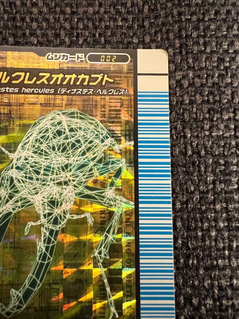 激レア 2007年ムシキング ヘルクレスオオカブト 002 トレカグッズ