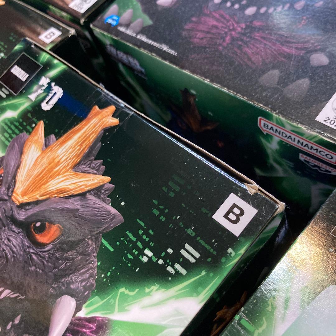 【未開封】 鎮座獣 スペースゴジラ グラビ・トルネード　 フィギュア　8個