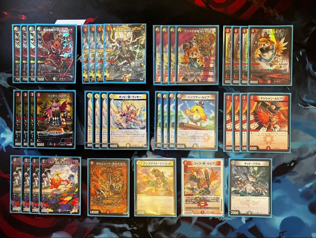 デュエマカード　引退品　【 レアカード＋6デッキ＋デッキボックス3個 】