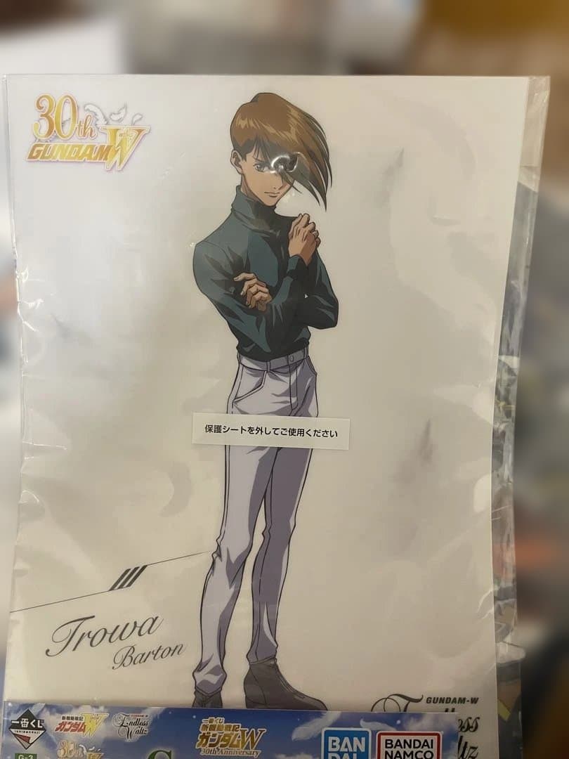 一番くじ　新機動戦記ガンダムW 30th B賞、D賞＋下位賞セット