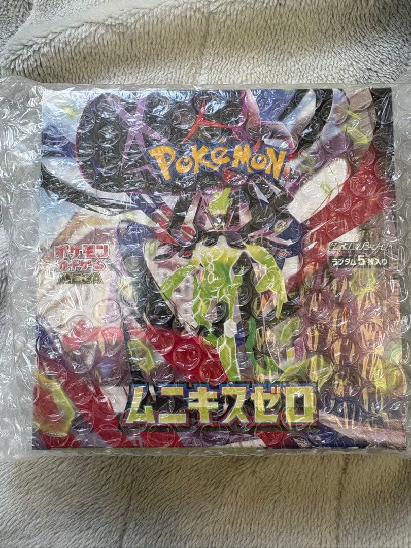 ポケモンカードゲーム ムニキスゼロ1BOX 未開封 シュリンク付き - メルカリ
