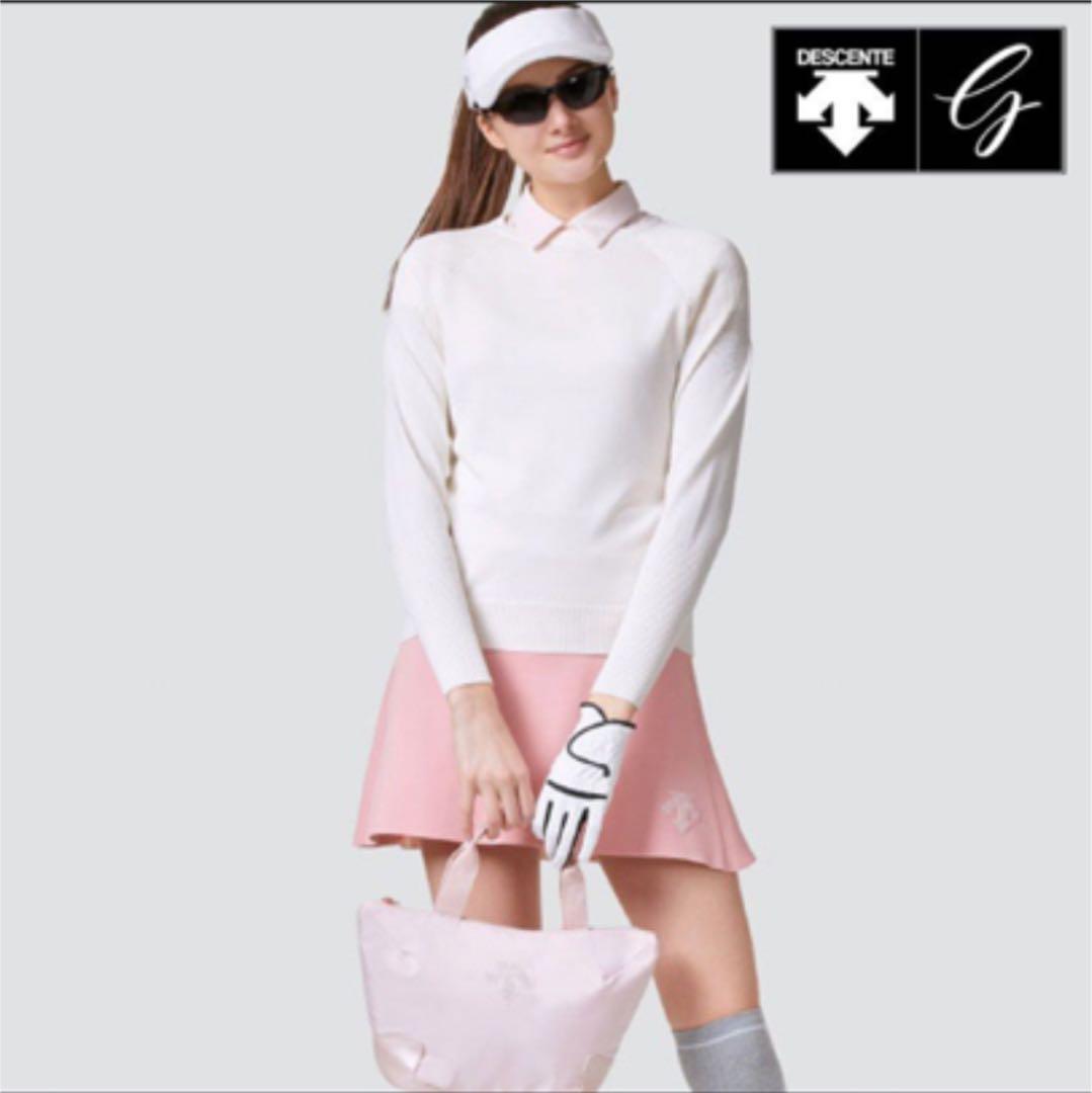 デサントゴルフ クリスタルコレクション トップス ホワイト