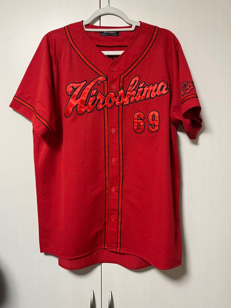 広島東洋カープ 羽月隆太郎 ビジターユニフォーム Lサイズ - メルカリ