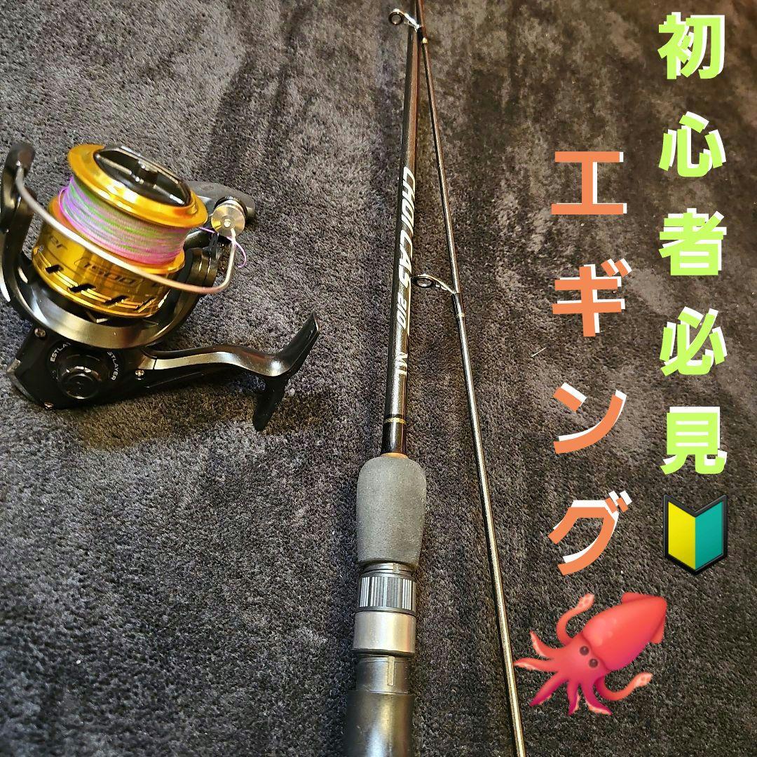 D-9　エギングロッド　新品リール　新品peライン6号着用 egingset-019.jpg