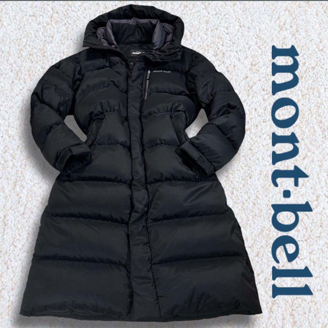 美品】MONT-BELL 男女兼用 ベンチコート 女優コート 男M 女L相当