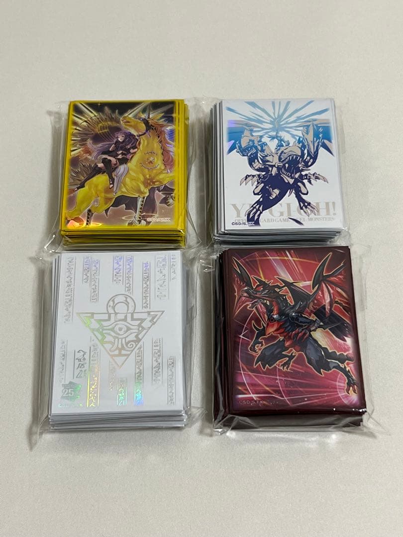 遊戯王 ニューロン 未開封 スリーブ 4種セット 遊戯王 ニューロン 未