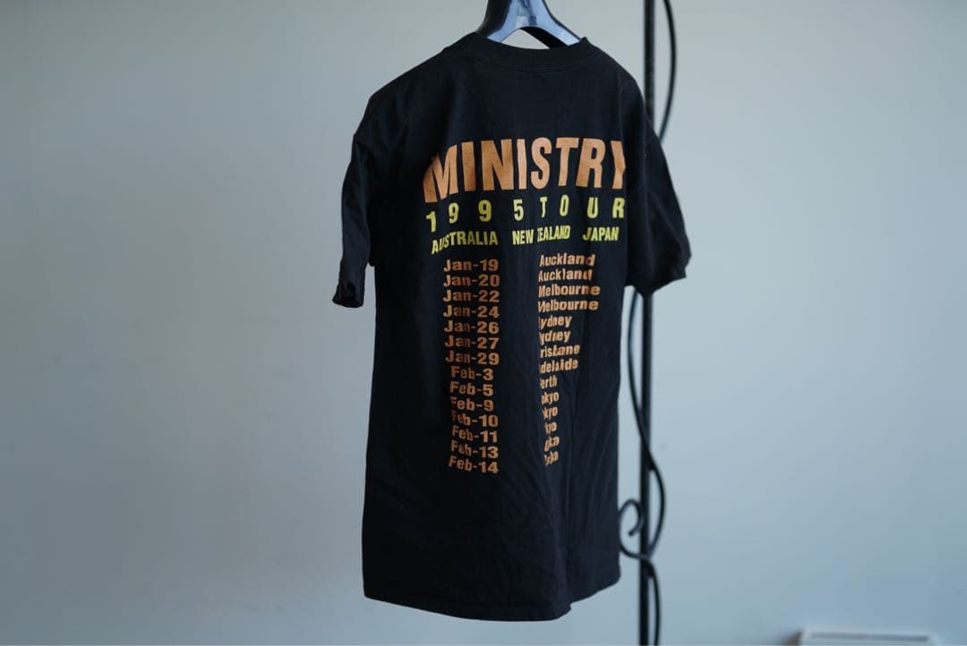 1995 MINISTRY asia tour vintage Tシャツ L