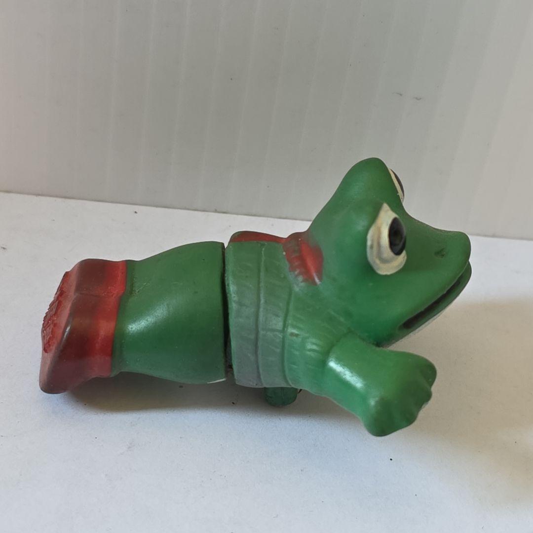 木馬座 ケロヨン ソフビ フィギュア 昭和 レトロ レア 昔 当時物 おもちゃ