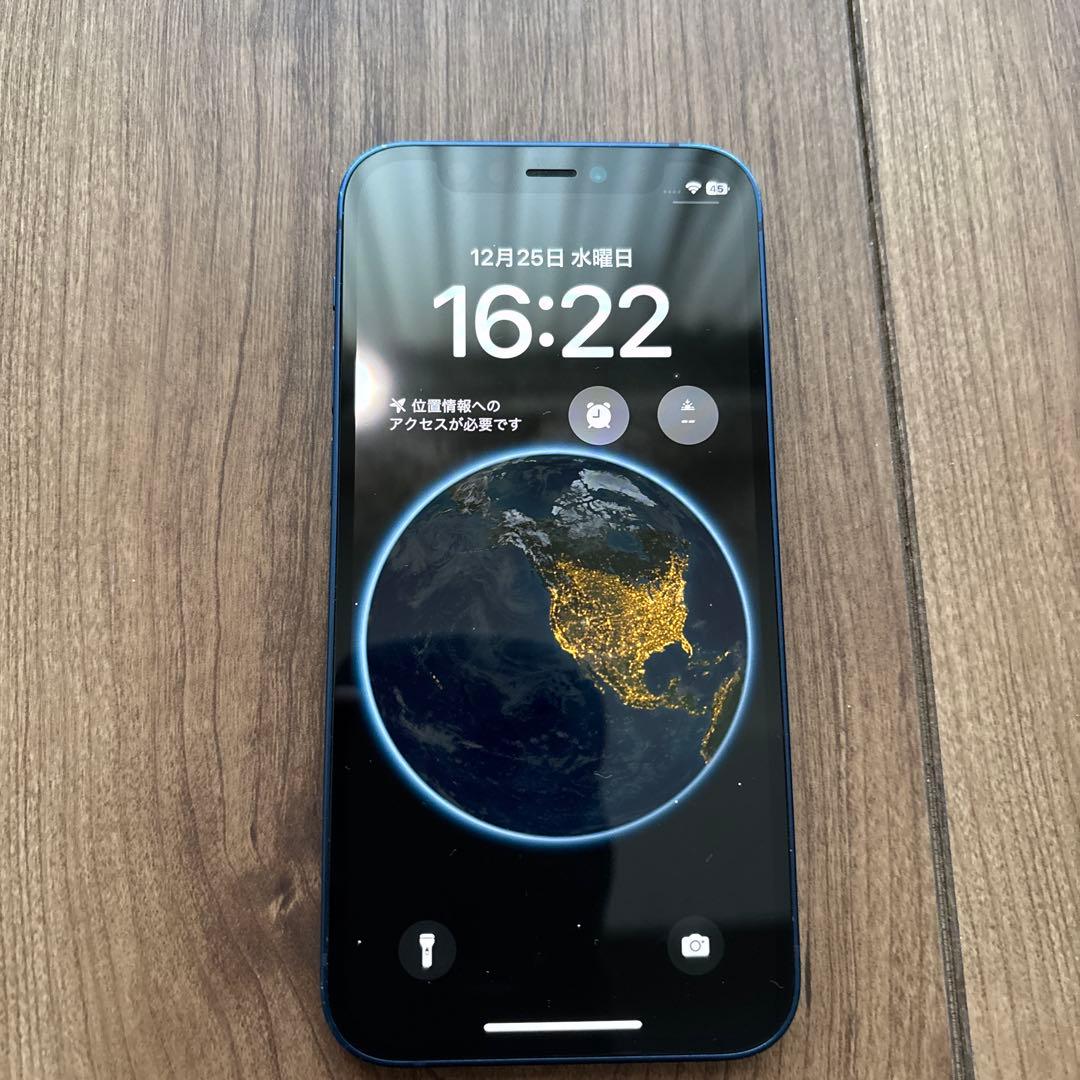 Apple iPhone 12 深い青 本体 - メルカリ