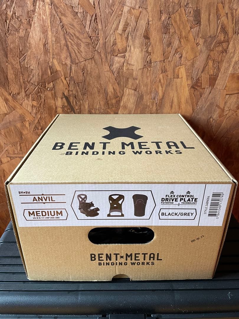 超美品　BENT L ANVIL ビンディング MEDIUM ベントメタル ビンディング BENTMETAL BINDING ANVIL 25-26 ジョイント