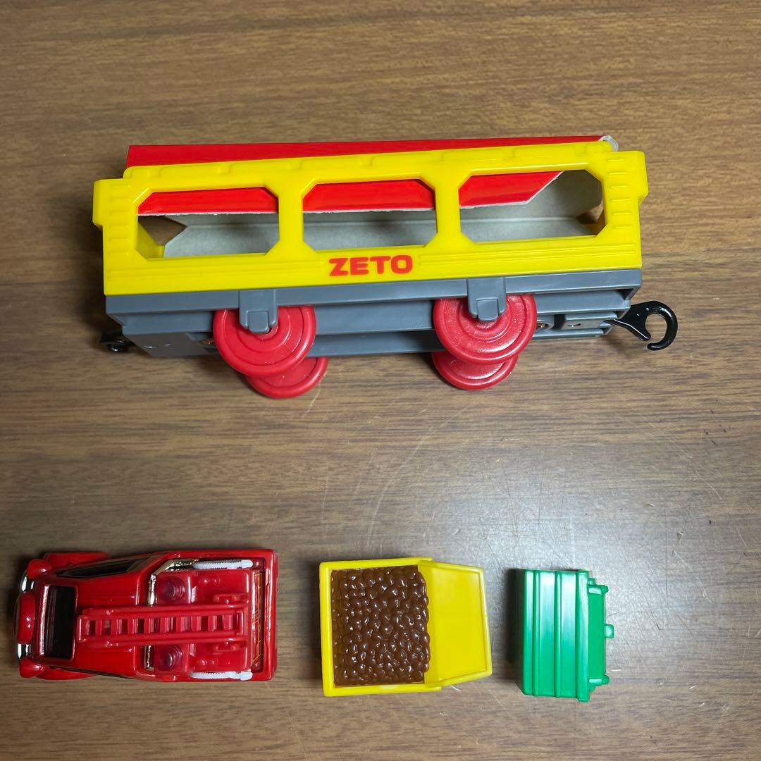 希少 トミカ プラレール 冒険アスファル島 ゼットのせかえセット2 箱