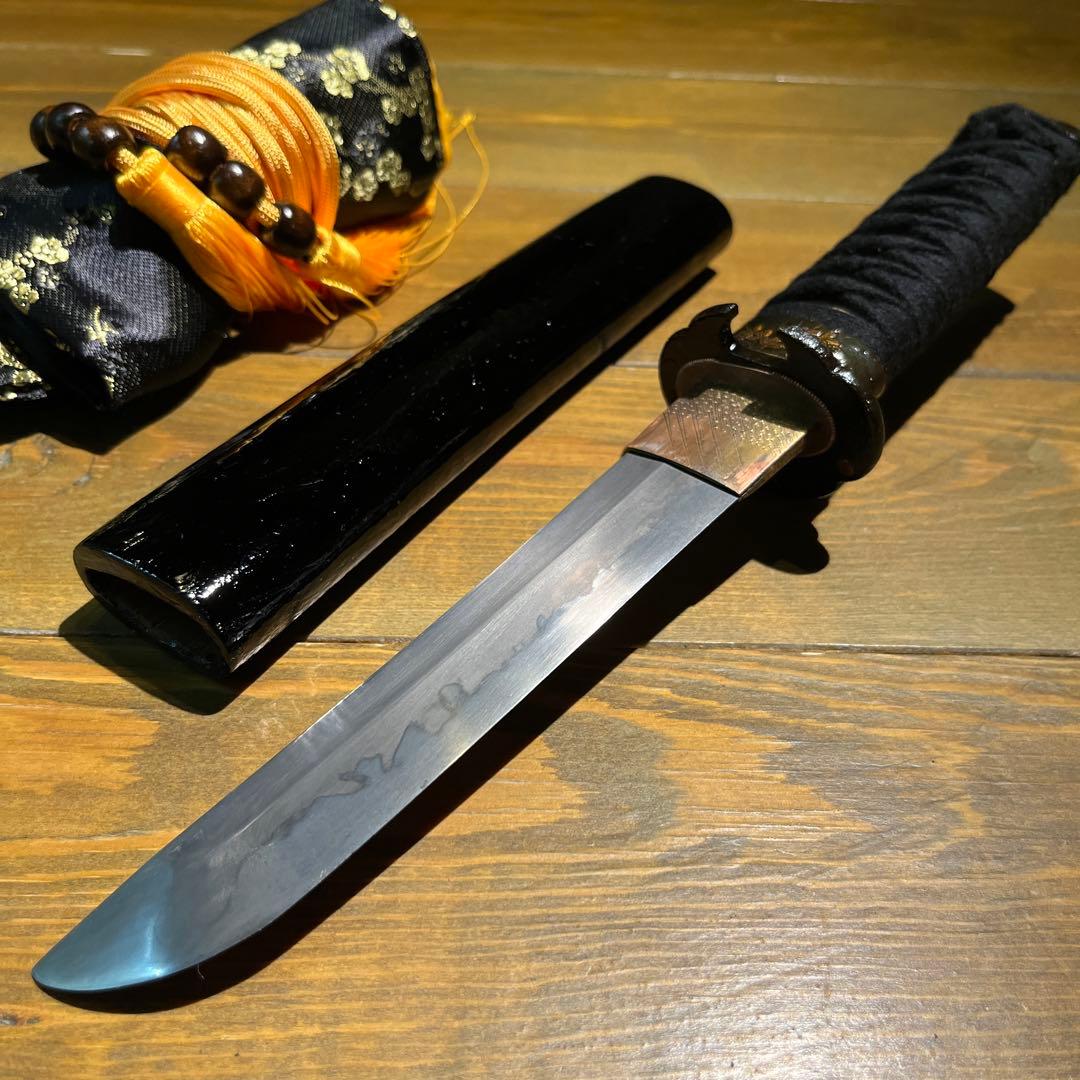 日本刀残欠クラフトナイフNo.11最上大業物 肥前国忠吉 江戸時代 在銘