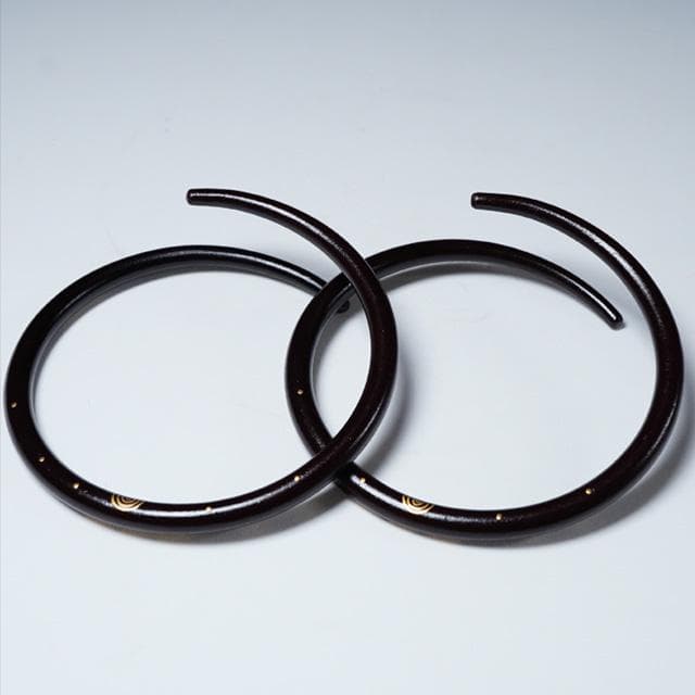 和田美之助 嵌金釜釻 共箱 釜鐶 茶道具 京都 釜師 炭点前 象嵌 - メルカリ