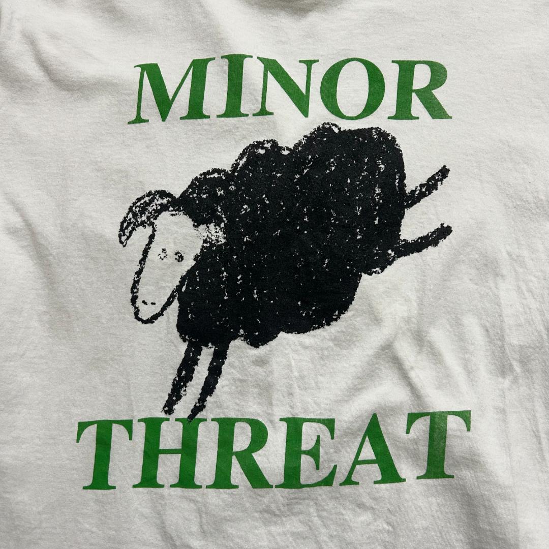 90sヴィンテージ マイナースレット MINORTHREAT バンドTシャツXL