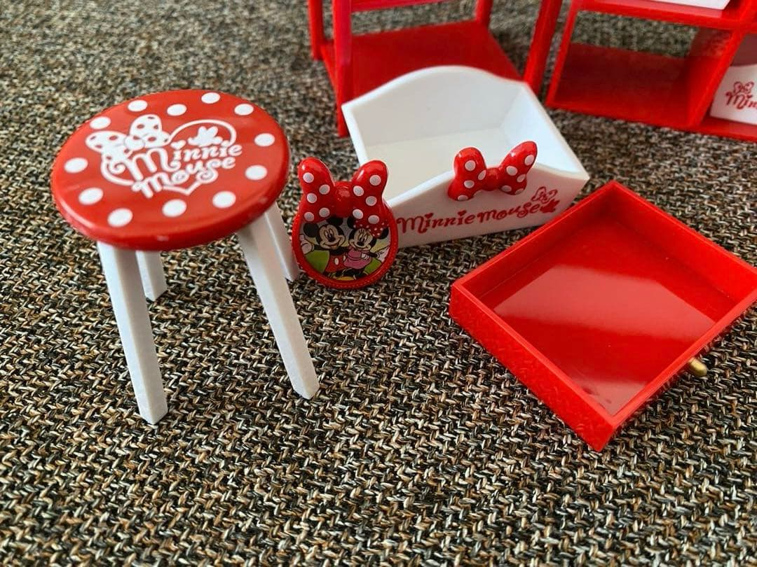 リーメント　ミニーマウス ウェルカム マイルーム ミニチュア レア 廃盤　家具