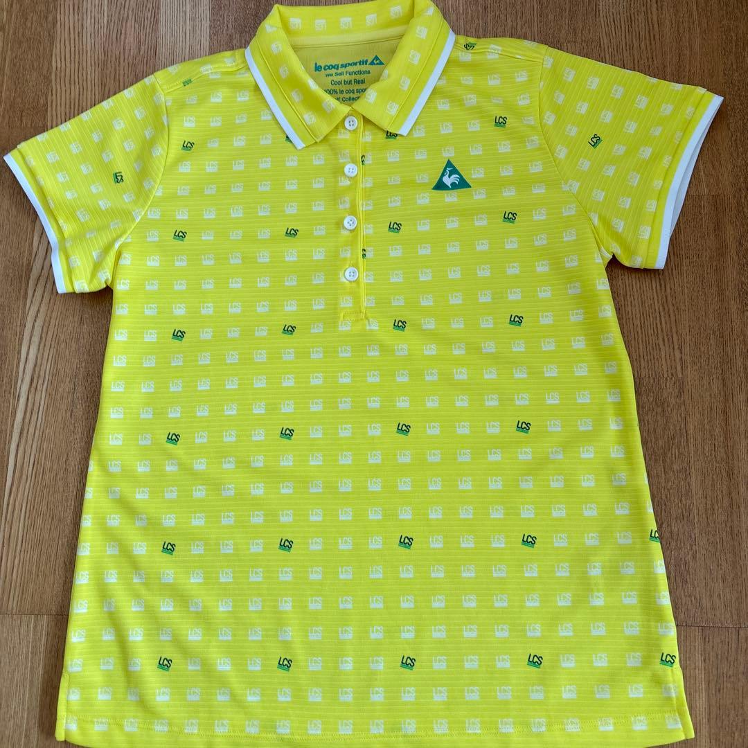 le coq sportif イエローゴルフポロシャツ - メルカリ