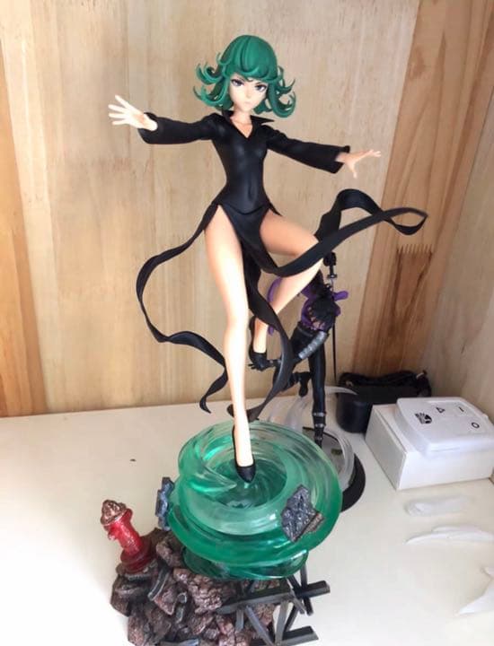 ワンパンマン タツマキ ガレージキット ガレキ スタチュー ① - メルカリ