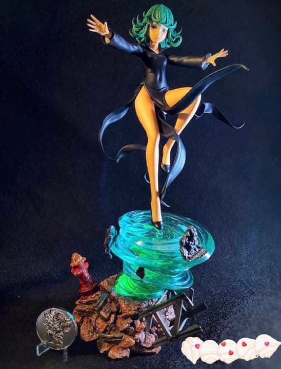 ワンパンマン タツマキ ガレージキット ガレキ スタチュー ① - メルカリ