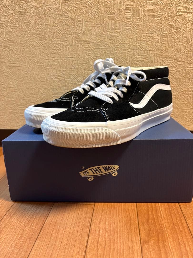 キムタク着用！Vans premium スケートミッド ブラック 木村拓哉 - メルカリ