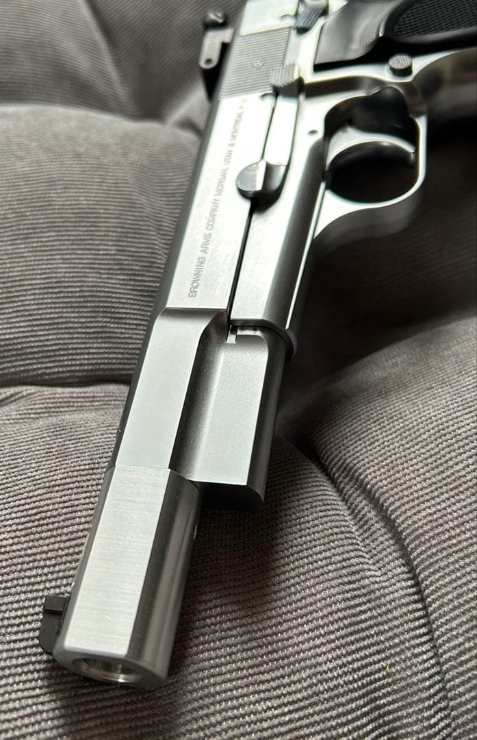 JAC】ブローニング ハイパワーMK3 コンペンセイターカスタム‼️【美品