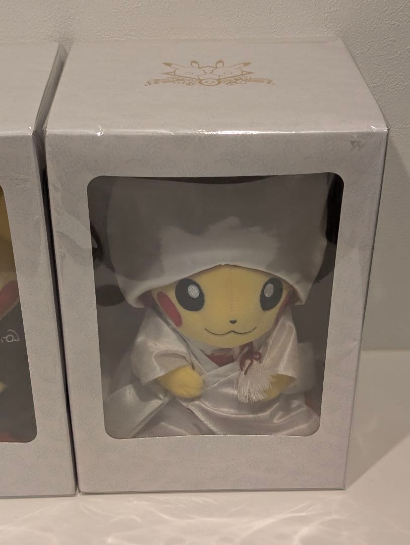 ピカチュウぬいぐるみ　結婚式　和装　2体セット