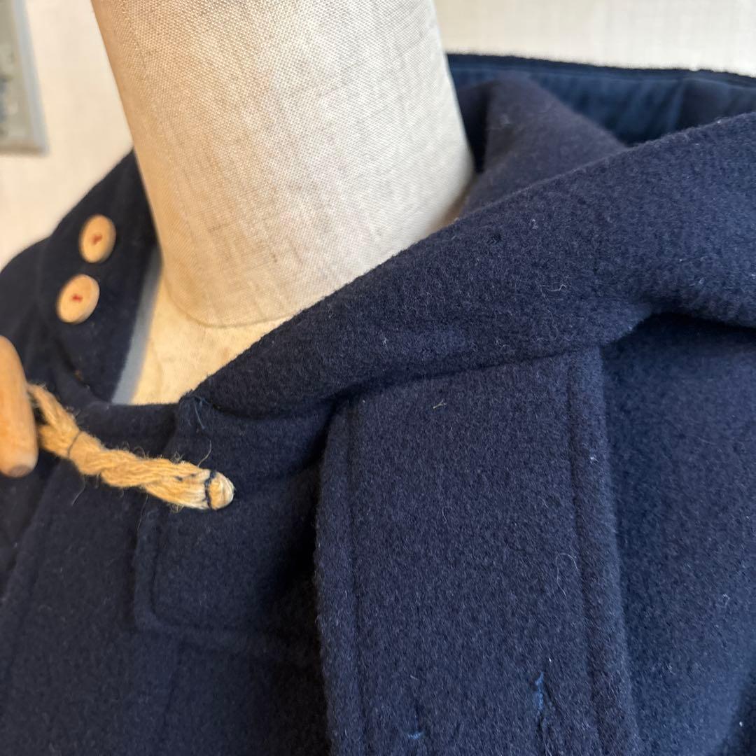 45rpm ネイビー ダッフルコート 肩幅50㌢着丈110㌢ - メルカリ