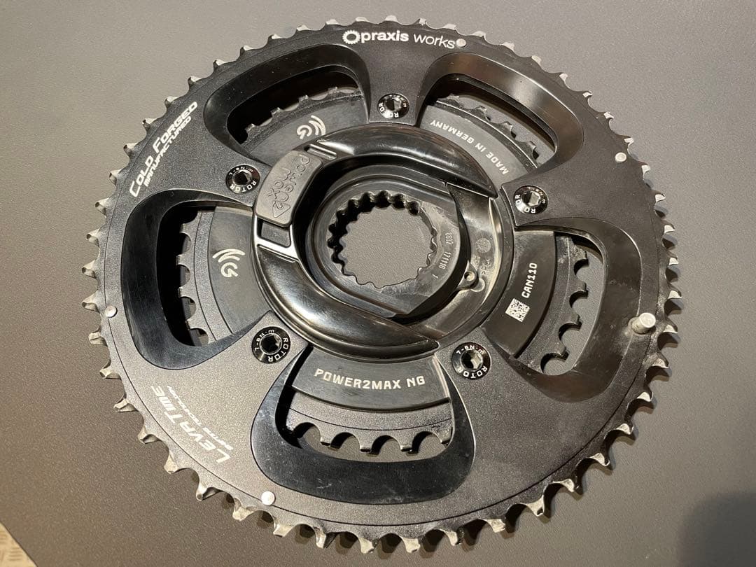 POWER2MAX  キャノンデール用「TYPE NG」 美品 キャノンデール CANNONDALE SI POWER2MAX Type-Ngeco クランク