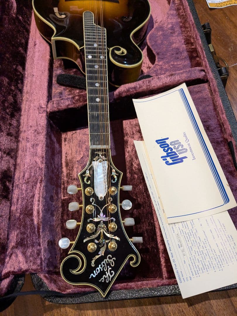 Gibson F-5 Lフラットマンドリン サンバースト - メルカリ